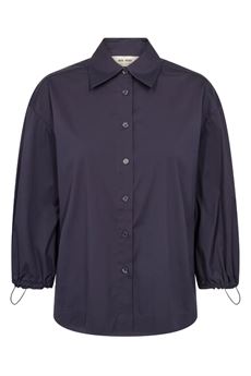 MOS MOSH SKJORTE, MMVINITA 3/4 SHIRT, SALUTE NAVY